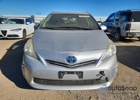2012 Toyota Prius V из США, поврежденный, VIN JTDZN3EU5C3168001